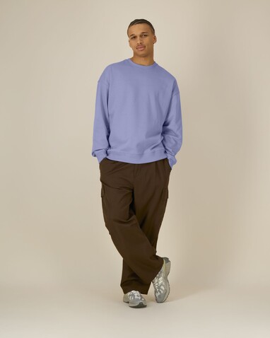 Radder 2.0 - Das Oversized Rundhals-Unisex-Sweatshirt - Violet - L bedrucken, Art.-Nr. STSU208C1341L Radder 2.0 - Das Oversized Rundhals-Unisex-Sweatshirt - Violet - L bedrucken, Art.-Nr. STSU208C1341L