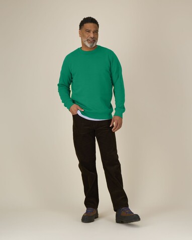 Roller - Das Rundhals-Unisex-Sweatshirt - Verdant Green - M bedrucken, Art.-Nr. STSU868C1371M