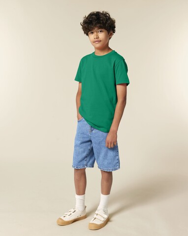 Mini Creator 2.0 - Das Iconic Kinder-T-Shirt - Verdant Green - 12-13/152-158cm bedrucken, Art.-Nr. STTK184C13712