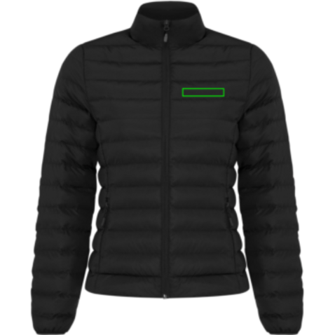 IQONIQ Maiko Damen Steppjacke aus recyceltem Polyester schwarz bedrucken, Art.-Nr. T4703.001.L IQONIQ Maiko Damen Steppjacke aus recyceltem Polyester schwarz bedrucken, Art.-Nr. T4703.001.L