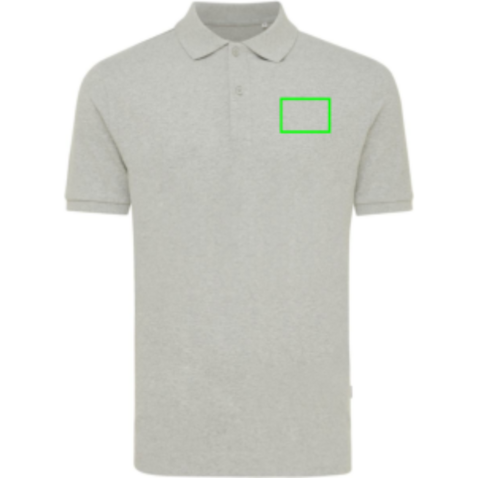 IQONIQ Yosemite Piqué-Poloshirt aus recycelter Baumwolle heather grey bedrucken, Art.-Nr. T9200.013.XXXL IQONIQ Yosemite Piqué-Poloshirt aus recycelter Baumwolle heather grey bedrucken, Art.-Nr. T9200.013.XXXL