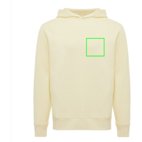 IQONIQ Yengo Hoodie mit Seitentaschen aus rec. Baumwolle cream yellow bedrucken, Art.-Nr. T9405.036.XXXL IQONIQ Yengo Hoodie mit Seitentaschen aus rec. Baumwolle cream yellow bedrucken, Art.-Nr. T9405.036.XXXL