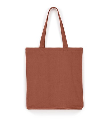Mid Tote Bag - Das mittelschwere gewebte Tote Bag - Heritage Brown - OS bedrucken, Art.-Nr. STAU116C730OS