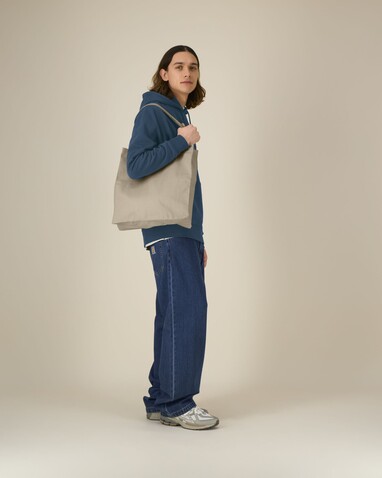 Mid Tote Bag - Das mittelschwere gewebte Tote Bag - Desert Dust - OS bedrucken, Art.-Nr. STAU116C028OS