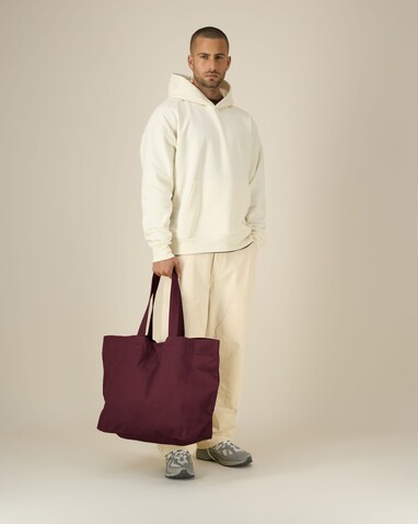 Shopping Bag 2.0 - Der schwere gewebte Shopper - Burgundy - OS bedrucken, Art.-Nr. STAU117C244OS Shopping Bag 2.0 - Der schwere gewebte Shopper - Burgundy - OS bedrucken, Art.-Nr. STAU117C244OS