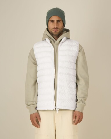 Stanley Climber 2.0 - Die Herren-Weste - Off White - M bedrucken, Art.-Nr. STJM189C0181M