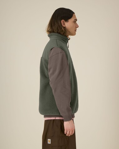 Liner - Die Unisex-Sherpaweste - Khaki - M bedrucken, Art.-Nr. STJU249C2231M Liner - Die Unisex-Sherpaweste - Khaki - M bedrucken, Art.-Nr. STJU249C2231M