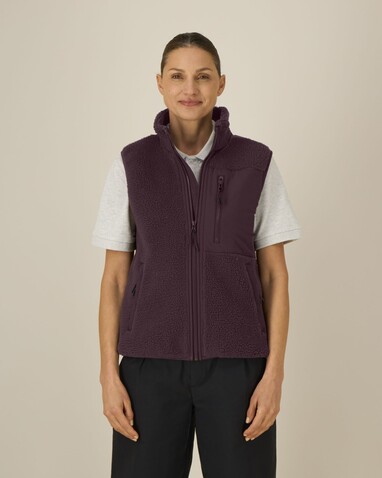 Liner - Die Unisex-Sherpaweste - Red Brown - XS bedrucken, Art.-Nr. STJU249C116XS Liner - Die Unisex-Sherpaweste - Red Brown - XS bedrucken, Art.-Nr. STJU249C116XS