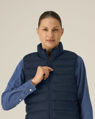 Stella Climber 2.0 - Die Damen-Weste - French Navy - 3XL bedrucken, Art.-Nr. STJW190C7273X