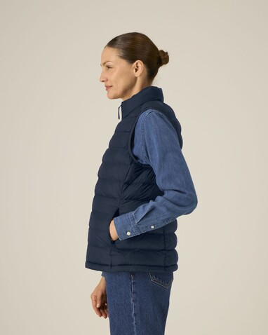 Stella Climber 2.0 - Die Damen-Weste - French Navy - 3XL bedrucken, Art.-Nr. STJW190C7273X
