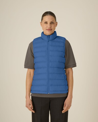 Stella Climber 2.0 - Die Damen-Weste - Mindful Blue - XL bedrucken, Art.-Nr. STJW190C7291X Stella Climber 2.0 - Die Damen-Weste - Mindful Blue - XL bedrucken, Art.-Nr. STJW190C7291X