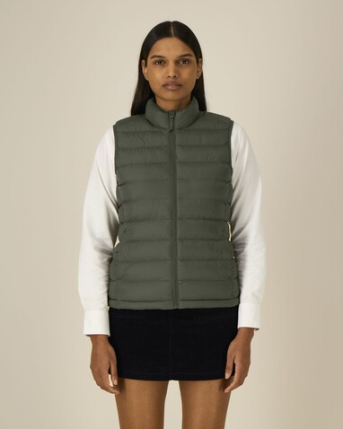 Stella Climber 2.0 - Die Damen-Weste - Khaki - XXL bedrucken, Art.-Nr. STJW190C2232X