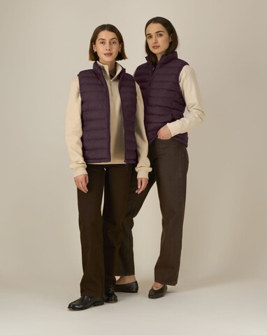Stella Climber 2.0 - Die Damen-Weste - Red Brown - L bedrucken, Art.-Nr. STJW190C1161L