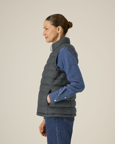 Stella Climber 2.0 - Die Damen-Weste - Anthracite - XS bedrucken, Art.-Nr. STJW190C253XS Stella Climber 2.0 - Die Damen-Weste - Anthracite - XS bedrucken, Art.-Nr. STJW190C253XS