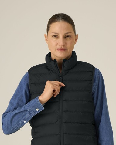 Stella Climber 2.0 - Die Damen-Weste - Black - XL bedrucken, Art.-Nr. STJW190C0021X Stella Climber 2.0 - Die Damen-Weste - Black - XL bedrucken, Art.-Nr. STJW190C0021X