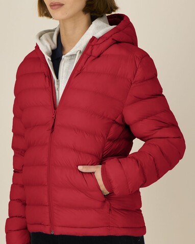 Stella Voyager 2.0 - Die wattierte Damen-Jacke - Red - XXL bedrucken, Art.-Nr. STJW191C0042X Stella Voyager 2.0 - Die wattierte Damen-Jacke - Red - XXL bedrucken, Art.-Nr. STJW191C0042X