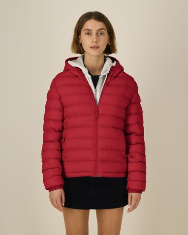 Stella Voyager 2.0 - Die wattierte Damen-Jacke - Red - XXL bedrucken, Art.-Nr. STJW191C0042X Stella Voyager 2.0 - Die wattierte Damen-Jacke - Red - XXL bedrucken, Art.-Nr. STJW191C0042X