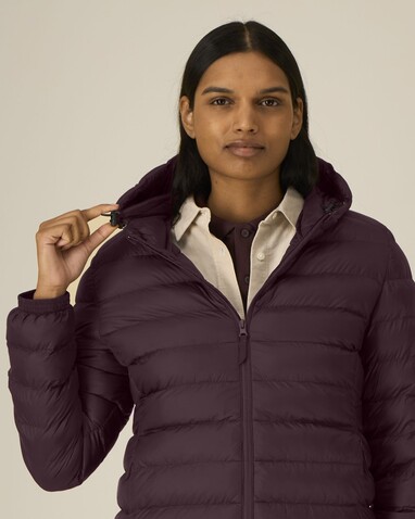 Stella Voyager 2.0 - Die wattierte Damen-Jacke - Red Brown - XL bedrucken, Art.-Nr. STJW191C1161X