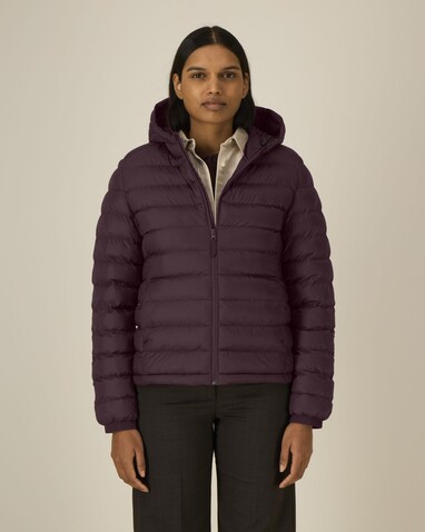 Stella Voyager 2.0 - Die wattierte Damen-Jacke - Red Brown - L bedrucken, Art.-Nr. STJW191C1161L