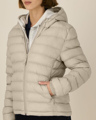 Stella Voyager 2.0 - Die wattierte Damen-Jacke - Desert Dust - M bedrucken, Art.-Nr. STJW191C0281M Stella Voyager 2.0 - Die wattierte Damen-Jacke - Desert Dust - M bedrucken, Art.-Nr. STJW191C0281M