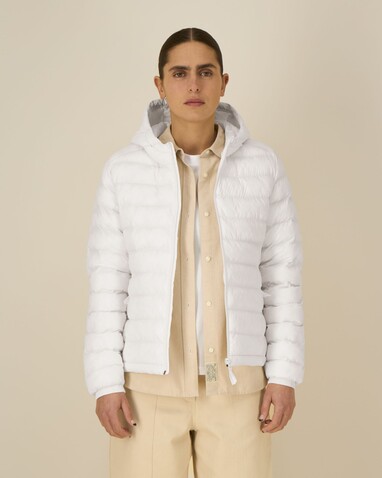 Stella Voyager 2.0 - Die wattierte Damen-Jacke - Off White - XXL bedrucken, Art.-Nr. STJW191C0182X Stella Voyager 2.0 - Die wattierte Damen-Jacke - Off White - XXL bedrucken, Art.-Nr. STJW191C0182X