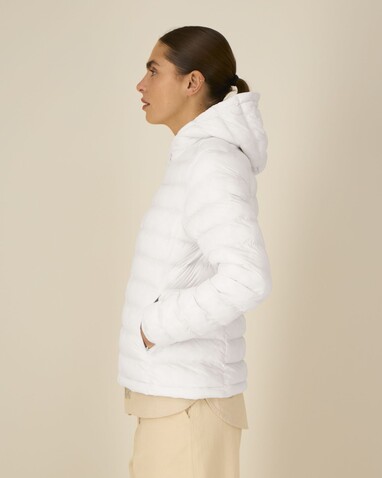 Stella Voyager 2.0 - Die wattierte Damen-Jacke - Off White - XS bedrucken, Art.-Nr. STJW191C018XS Stella Voyager 2.0 - Die wattierte Damen-Jacke - Off White - XS bedrucken, Art.-Nr. STJW191C018XS