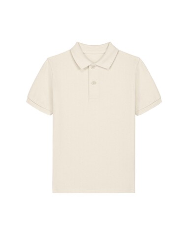 Mini Sprinter - Das Iconic Kinder-Polo - Natural Raw - 3-4/98-104cm bedrucken, Art.-Nr. STPK908C05403