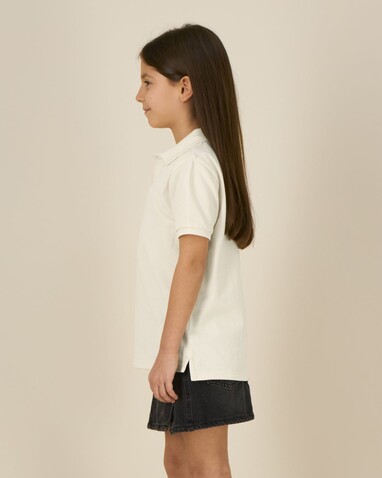 Mini Sprinter - Das Iconic Kinder-Polo - Natural Raw - 9-11/134-146cm bedrucken, Art.-Nr. STPK908C05409