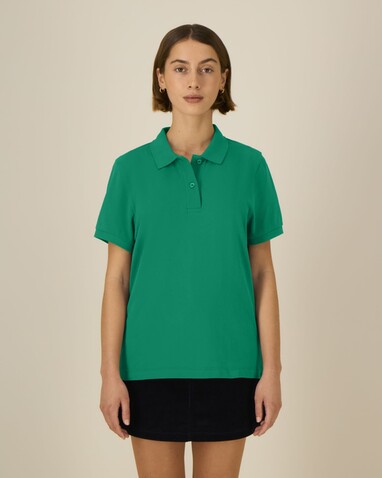 Stella Coaster - Das Damen-Polo - Verdant Green - S bedrucken, Art.-Nr. STPW977C1371S Stella Coaster - Das Damen-Polo - Verdant Green - S bedrucken, Art.-Nr. STPW977C1371S