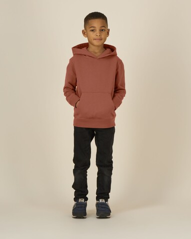 Mini Cruiser 2.0 - Der Iconic Kinder-Hoodie - Heritage Brown - 9-11/134-146cm bedrucken, Art.-Nr. STSK180C73009