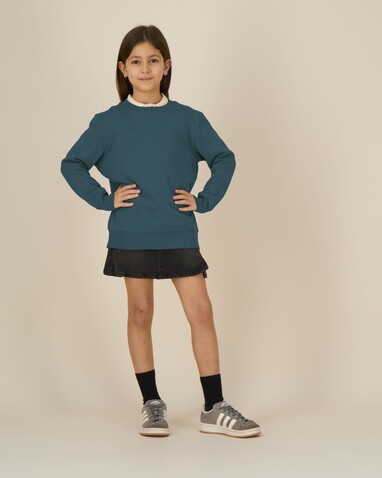 Mini Changer 2.0 - Das Iconic Kinder-Sweatshirt - Stargazer - 3-4/98-104cm bedrucken, Art.-Nr. STSK181C70203