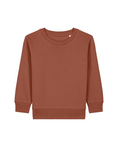 Mini Changer 2.0 - Das Iconic Kinder-Sweatshirt - Heritage Brown - 3-4/98-104cm bedrucken, Art.-Nr. STSK181C73003
