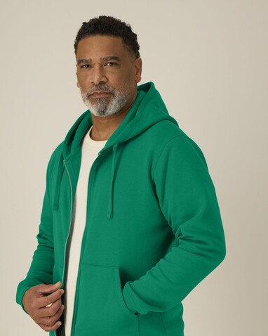 Mixer - Der Unisex-Zip-Hoodie - Verdant Green - L bedrucken, Art.-Nr. STSU205C1371L