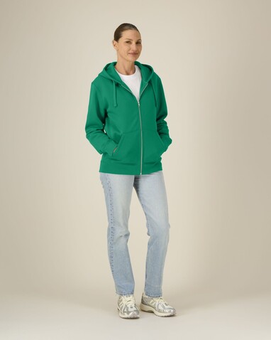 Mixer - Der Unisex-Zip-Hoodie - Verdant Green - L bedrucken, Art.-Nr. STSU205C1371L