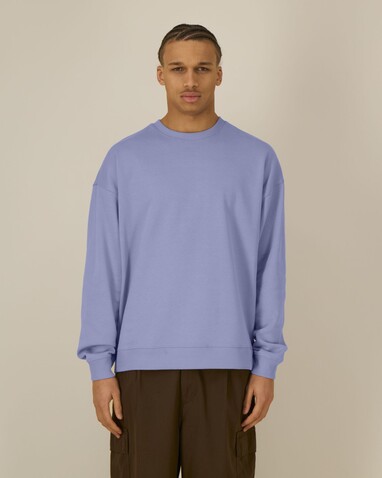 Radder 2.0 - Das Oversized Rundhals-Unisex-Sweatshirt - Violet - XL bedrucken, Art.-Nr. STSU208C1341X