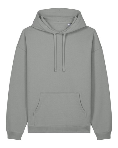 Slammer 2.0 - Der Oversized Unisex-Hoodie - Misty Grey - XXL bedrucken, Art.-Nr. STSU209C1382X