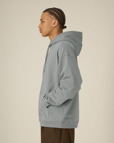 Slammer 2.0 - Der Oversized Unisex-Hoodie - Misty Grey - M bedrucken, Art.-Nr. STSU209C1381M Slammer 2.0 - Der Oversized Unisex-Hoodie - Misty Grey - M bedrucken, Art.-Nr. STSU209C1381M