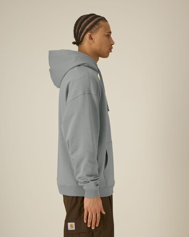 Slammer 2.0 - Der Oversized Unisex-Hoodie - Misty Grey - XXS bedrucken, Art.-Nr. STSU209C1382S