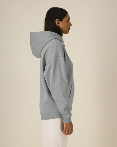 Slammer 2.0 - Der Oversized Unisex-Hoodie - Misty Grey - XXL bedrucken, Art.-Nr. STSU209C1382X