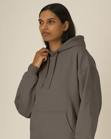 Slammer 2.0 - Der Oversized Unisex-Hoodie - Mocha - M bedrucken, Art.-Nr. STSU209C1351M