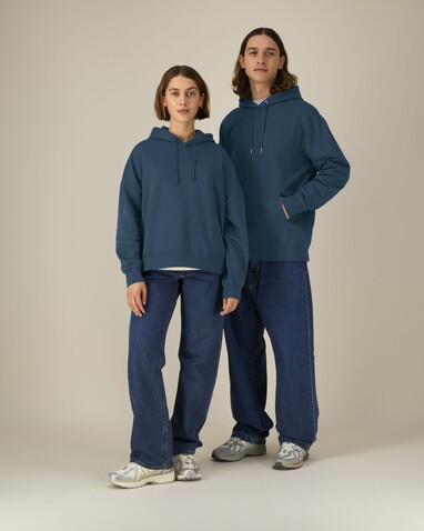 Stella Nora - Der Iconic Damen-Hoodie - Deep Teal - XL bedrucken, Art.-Nr. STSW213C1361X
