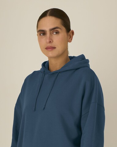 Stella Nora - Der Iconic Damen-Hoodie - Deep Teal - S bedrucken, Art.-Nr. STSW213C1361S