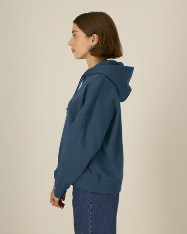 Stella Nora - Der Iconic Damen-Hoodie - Deep Teal - XS bedrucken, Art.-Nr. STSW213C136XS
