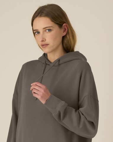 Stella Nora - Der Iconic Damen-Hoodie - Mocha - L bedrucken, Art.-Nr. STSW213C1351L