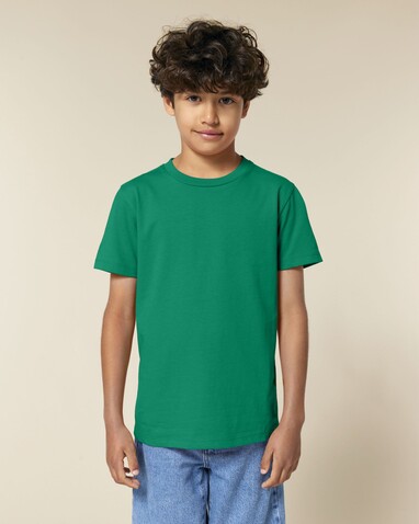 Mini Creator 2.0 - Das Iconic Kinder-T-Shirt - Verdant Green - 5-6/110-116cm bedrucken, Art.-Nr. STTK184C13705