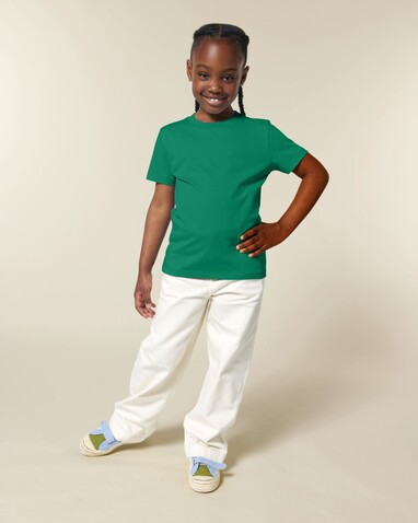 Mini Creator 2.0 - Das Iconic Kinder-T-Shirt - Verdant Green - 5-6/110-116cm bedrucken, Art.-Nr. STTK184C13705