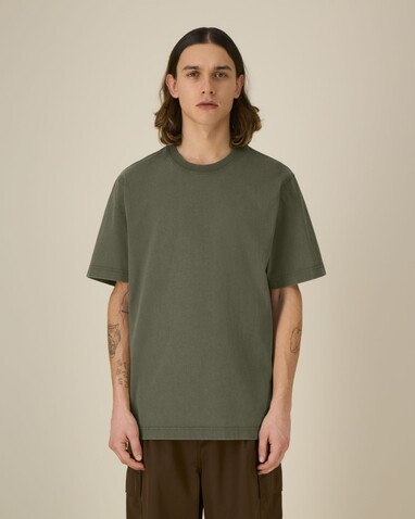 Freestyler Vintage - Das schwere Garment-Dyed Unisex-T-Shirt - G. Dyed Khaki - M bedrucken, Art.-Nr. STTU073C1091M Freestyler Vintage - Das schwere Garment-Dyed Unisex-T-Shirt - G. Dyed Khaki - M bedrucken, Art.-Nr. STTU073C1091M