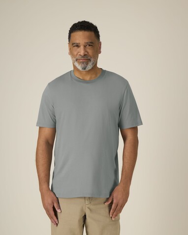 Creator 2.0 - Das Iconic Unisex-T-Shirt - Misty Grey - M bedrucken, Art.-Nr. STTU169C1381M