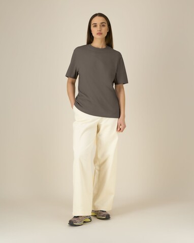 Sparker 2.0 - Das Relaxed Unisex-T-Shirt - Mocha - M bedrucken, Art.-Nr. STTU171C1351M