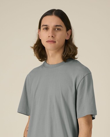 Sparker 2.0 - Das Relaxed Unisex-T-Shirt - Misty Grey - S bedrucken, Art.-Nr. STTU171C1381S Sparker 2.0 - Das Relaxed Unisex-T-Shirt - Misty Grey - S bedrucken, Art.-Nr. STTU171C1381S